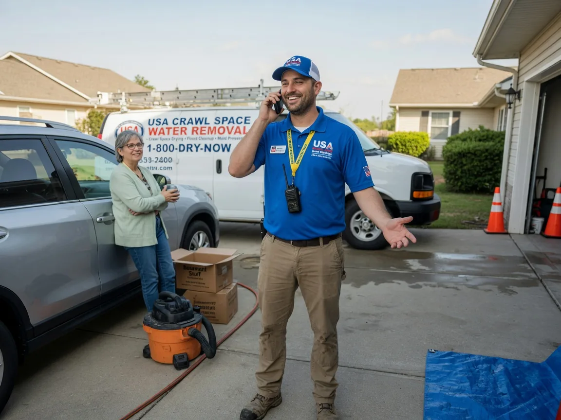 Crawl Space Water Removal Saluda, NC FAQs